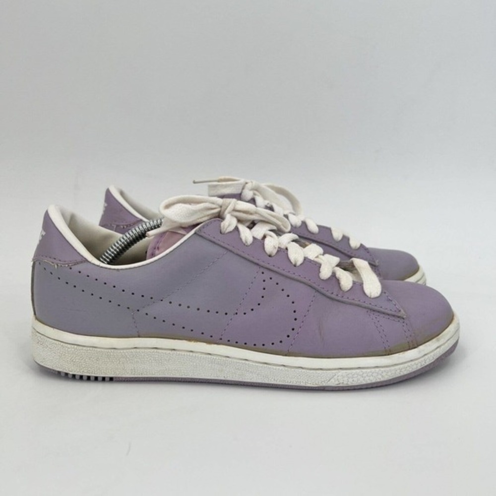 Vintage Nike Shoes Womens 8 Lavender Racquette Sneakers Swoosh Lace Up 80s Korea